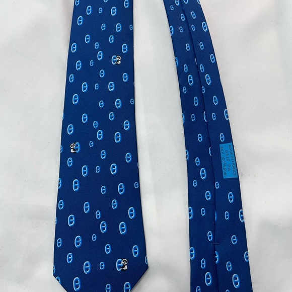 Hermès 100% Silk Men’s Tie “Maillon Panda” 6310 PA - Picture 3 of 7